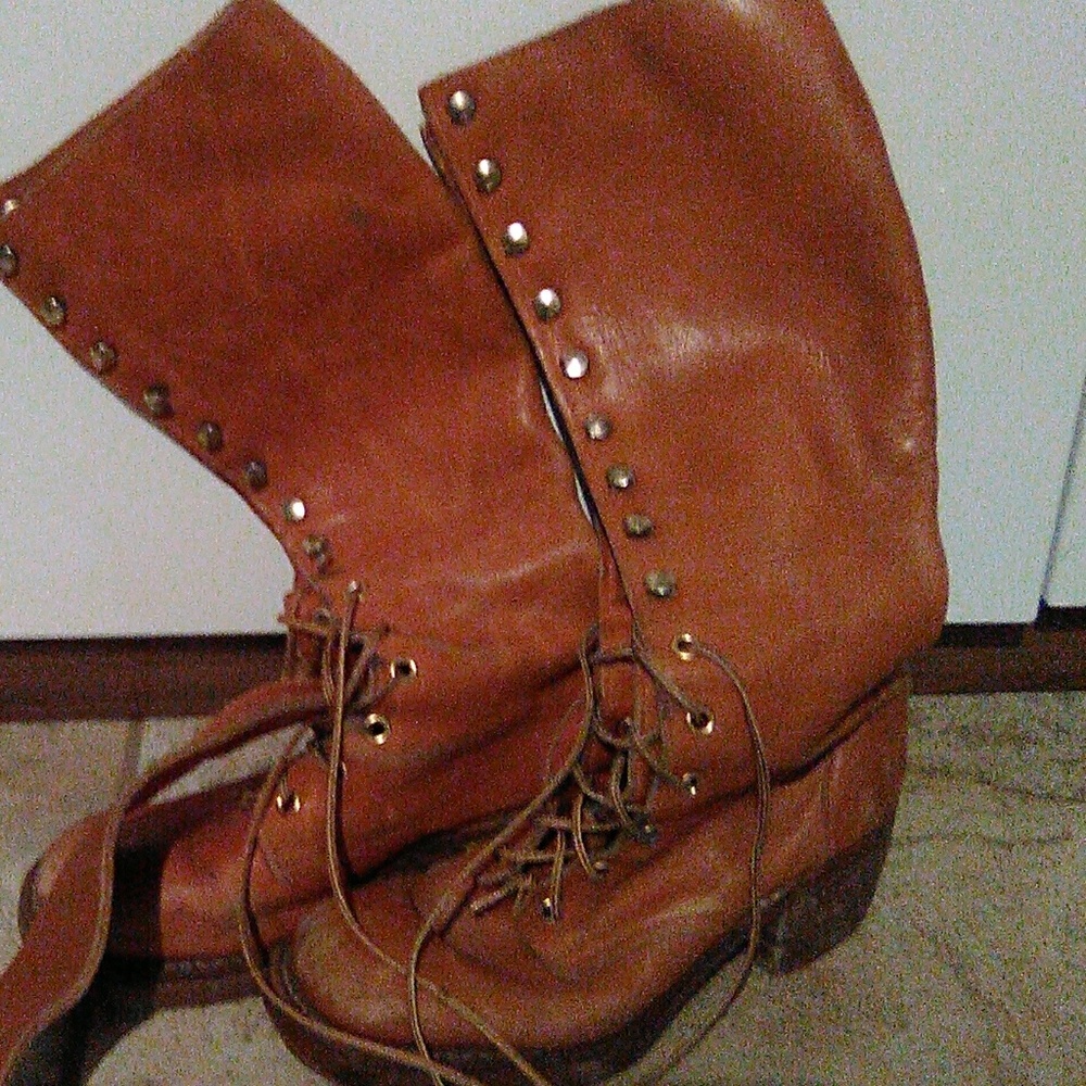 Vintage 70s leather boots
